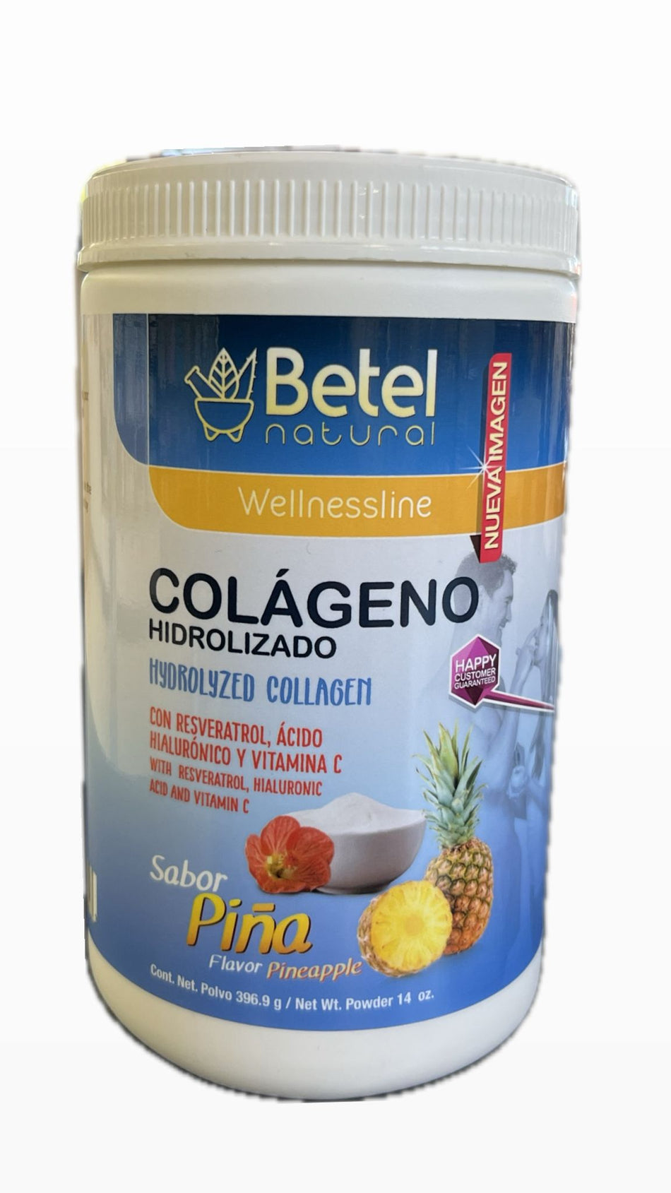 Betel Colágeno Hidrolizado Sabor Piña 14 oz