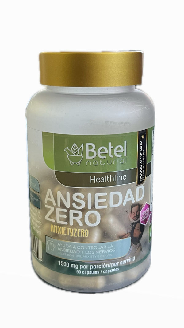Betel Ansiedad Zero 1500mg 90 Capsulas