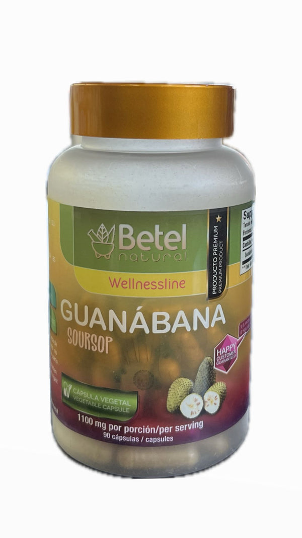 Betel Guanábana 1100mg 90 Capsulas