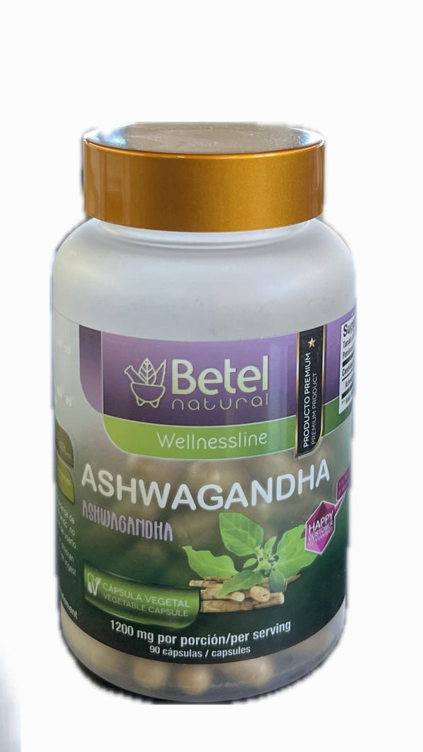 Betel Ashwagandha 1200mg 90 Capsulas