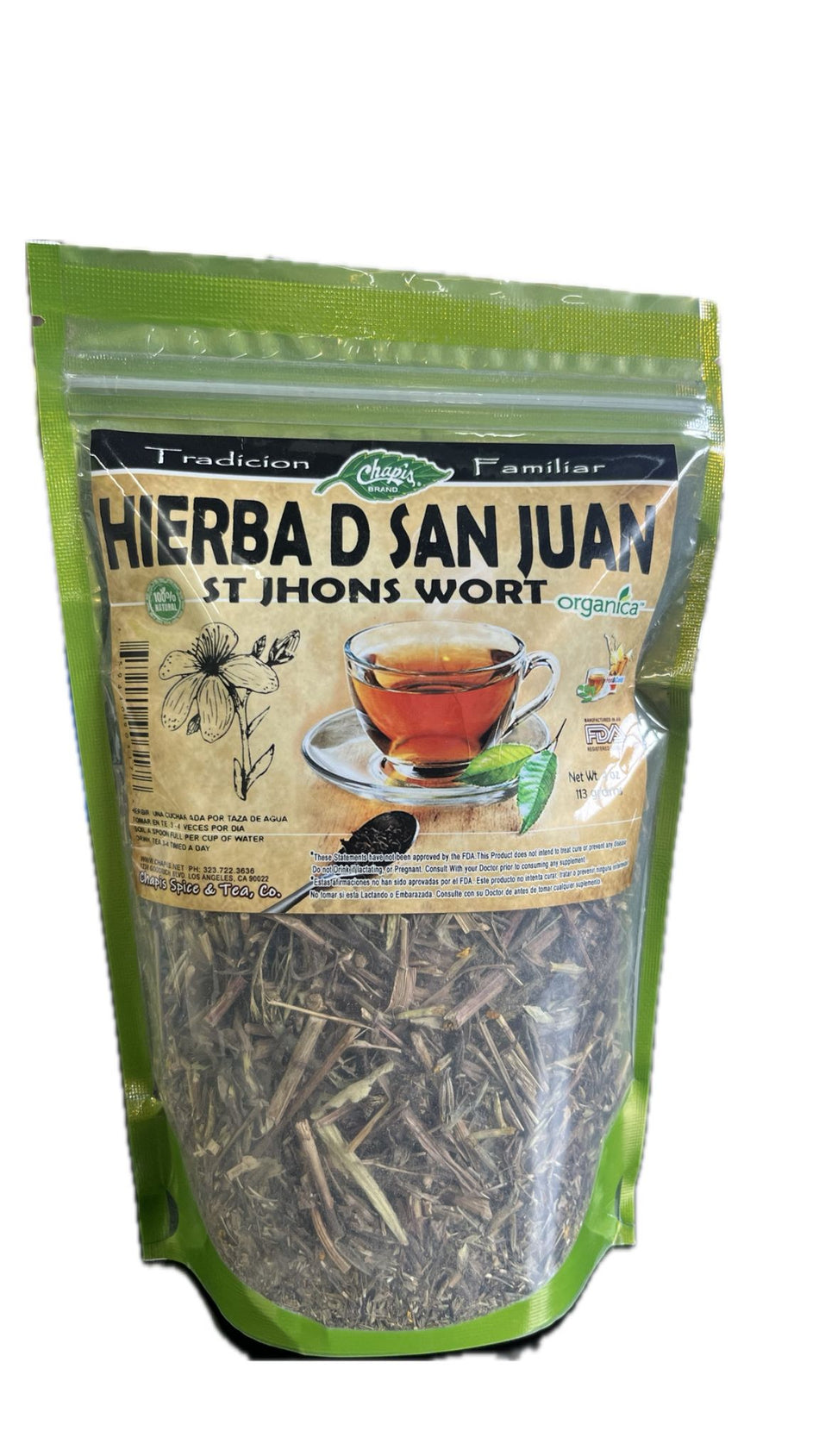 Chapis Hierba De San Juan 4 oz