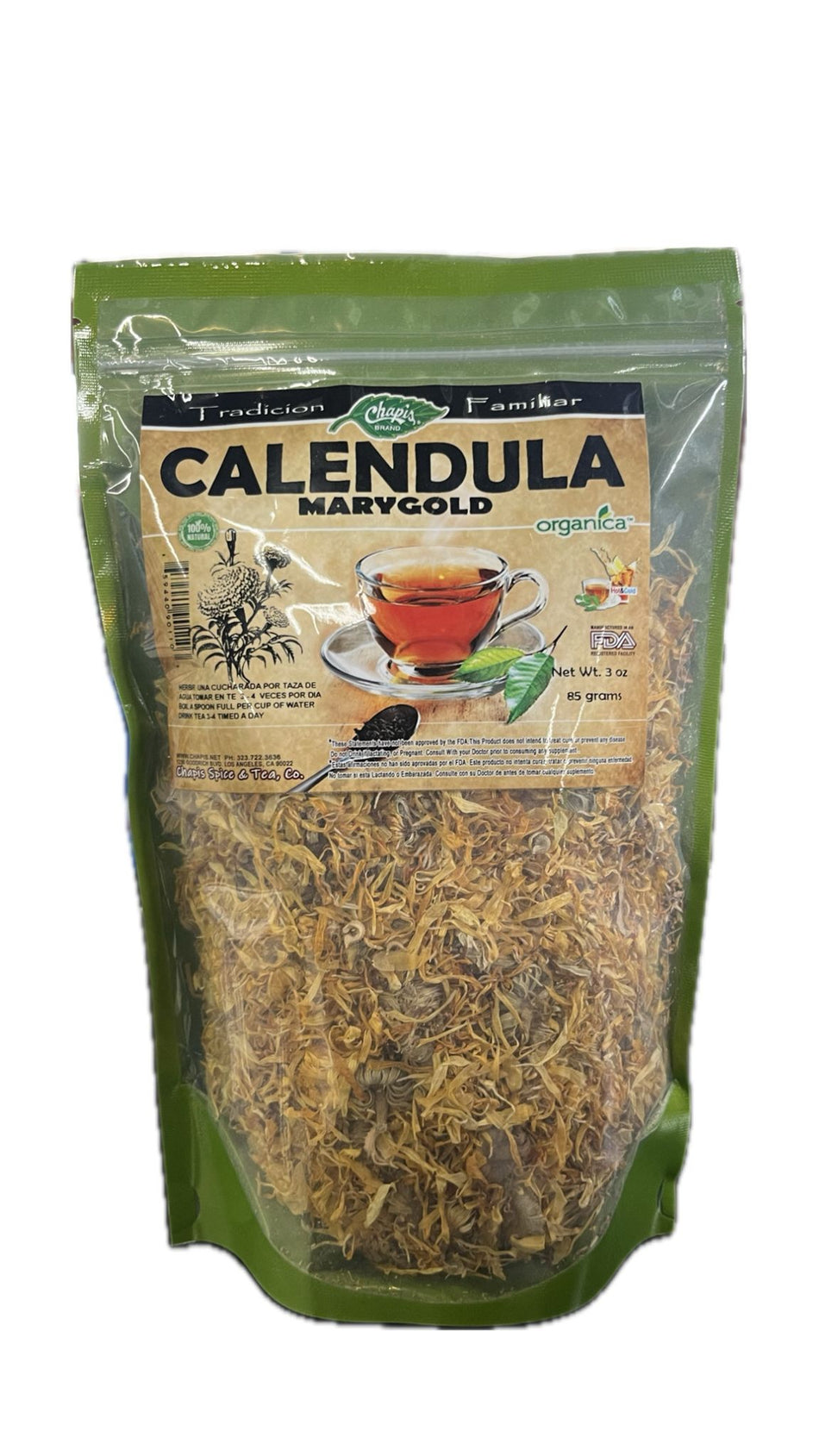 Chapis Caléndula 3 oz