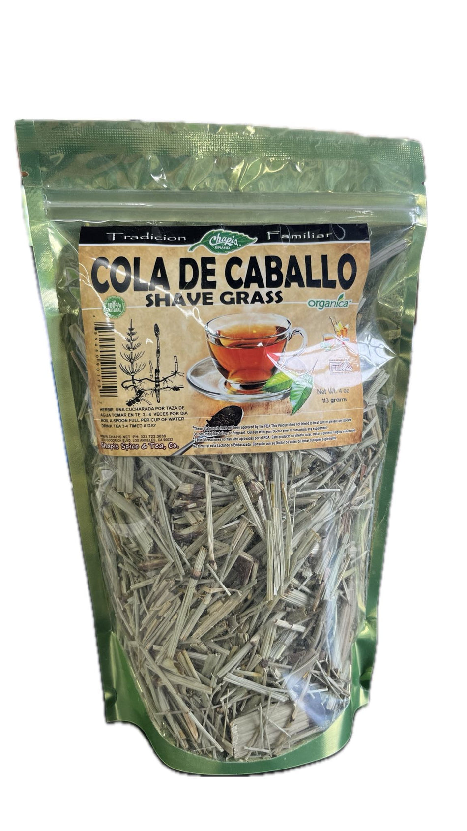 Chapis Cola De Caballo 4 oz