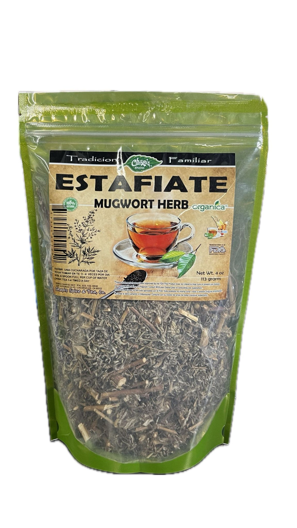 Chapis Estafiate 4 oz