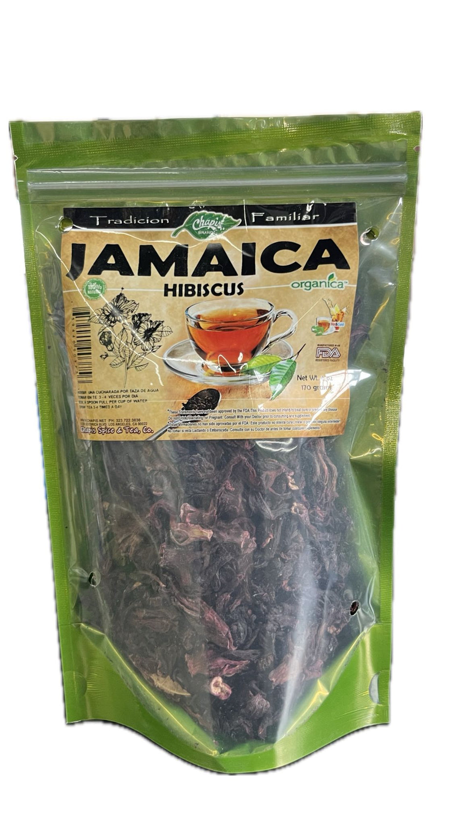 Chapis Jamaica  6 oz