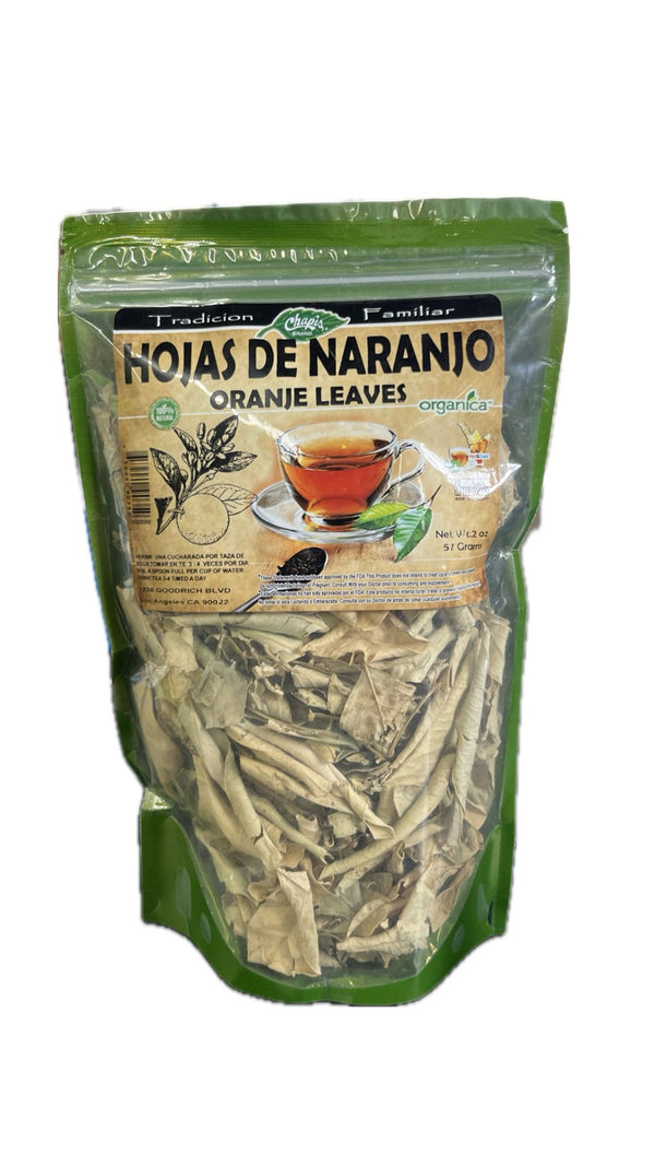 Chapis Hojas De Naranjo 2 oz