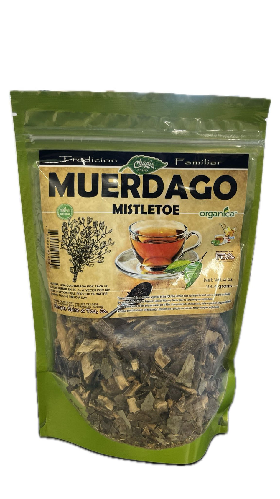 Chapis Muérdago 4 oz