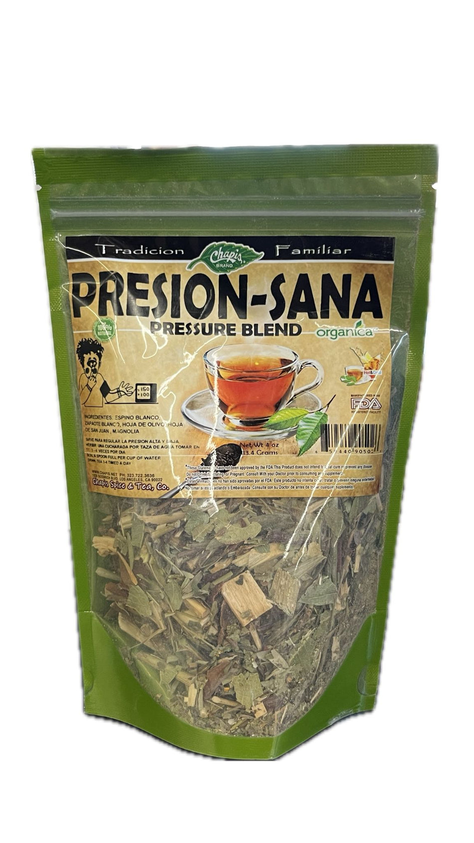 Chapis Presión Sana 4 oz