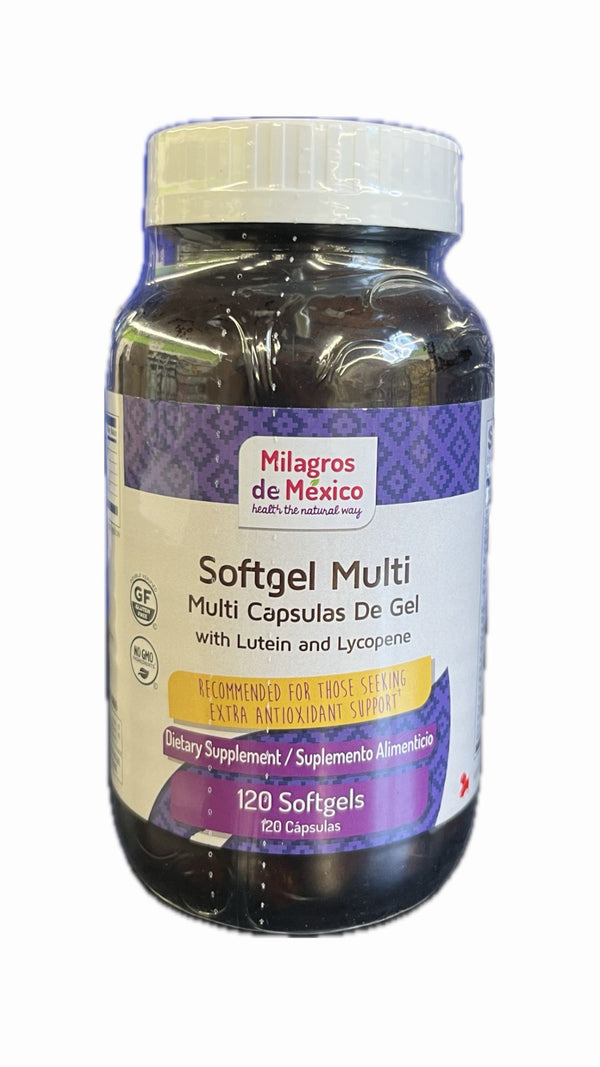 MDM Multivitaminas 120 SOftgels