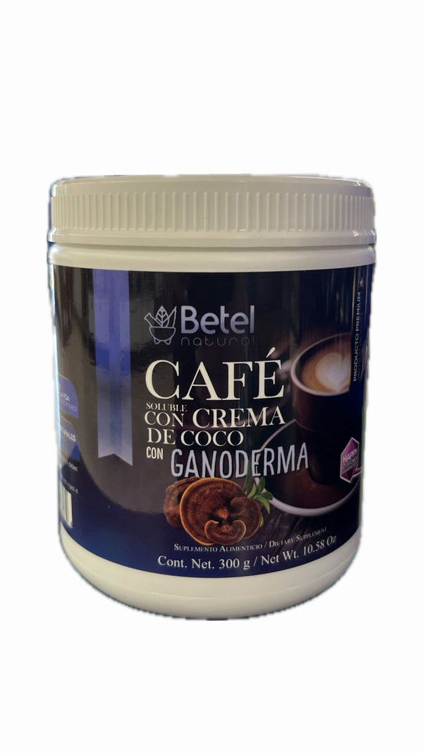 Betel Café Soluble Con Crema De Coco Con Ganoderma 300g