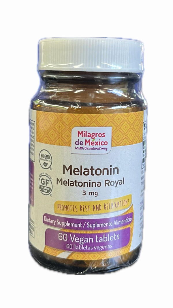 MDM Melatonina 3 mg 60 Tabletas