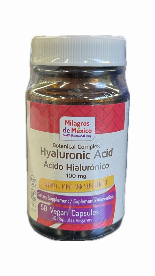 MDM Acido Hialurónico 100 mg 50 Capsulas