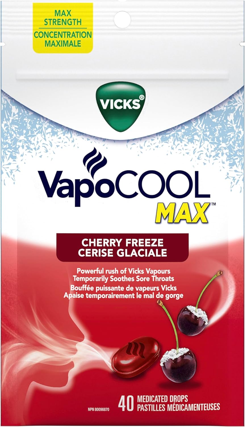 HALLS HALLS VAPOCOOL SEVERE CHERRY FREEZE 18 DROPS
